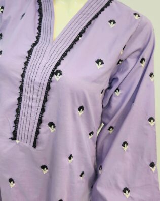 30417 light  Purple Boti  2pc