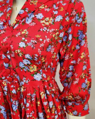 30445 Red Floral