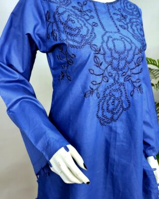 30609 Saphire Blue Farshi lawn 2pc