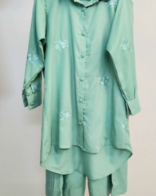 Defected Mint solid co ord set