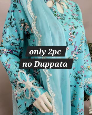Middle blue 2pc only