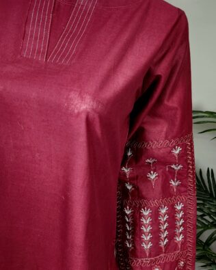 30657 Deep Rose Mheroon 2pc