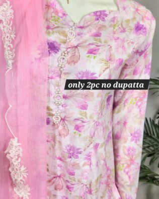 30659 Pink Pastle printed 2pc