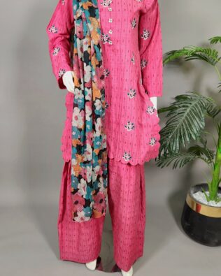 30676 barbie Pink  Self 3Pc