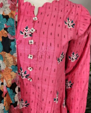 30676 barbie Pink  Self 3Pc