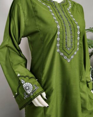 30678 Basil Green Boski 2pc