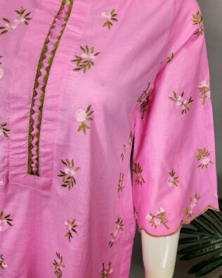 30711 Flamingo Pink Boti Emb 2pc