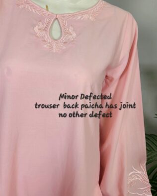 30726 Defected Blossom Pink Emb 2pc