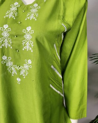 30729 Minor Defected Grass Green Cotton 2pc