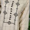 30761 Cookie Beige Check  2pc