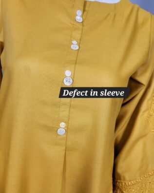 Defected Goldenrod emb 2pc