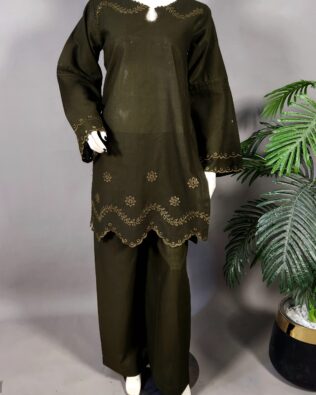 30867 Alligator Green Coord set