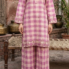 30873 Soft Berry Pink Check 2pc