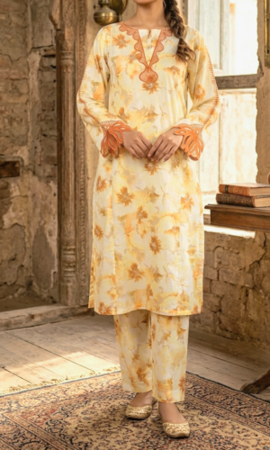 30929 Sale  Fire Print lawn 2pc