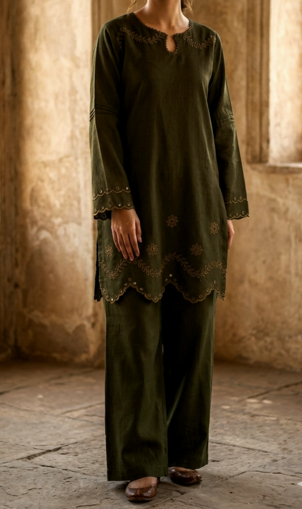 30867 RTR  Alligator Green Coord set