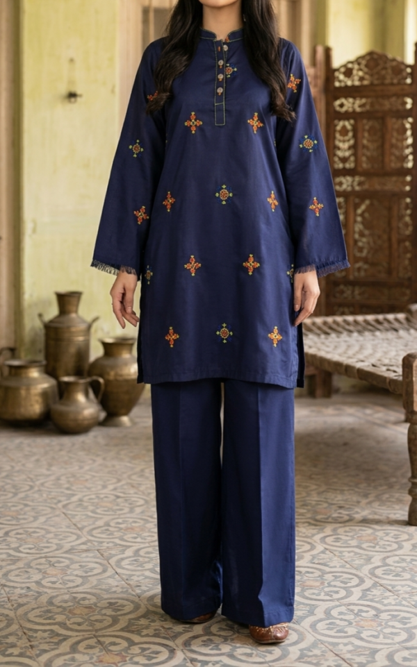 30903 Sale French Navy Coord Set 2pc