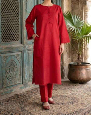 30860 RTR Redly  Khaddar solid coord 2pc