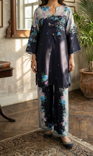 30816  sale Graphic printed Coord Set
