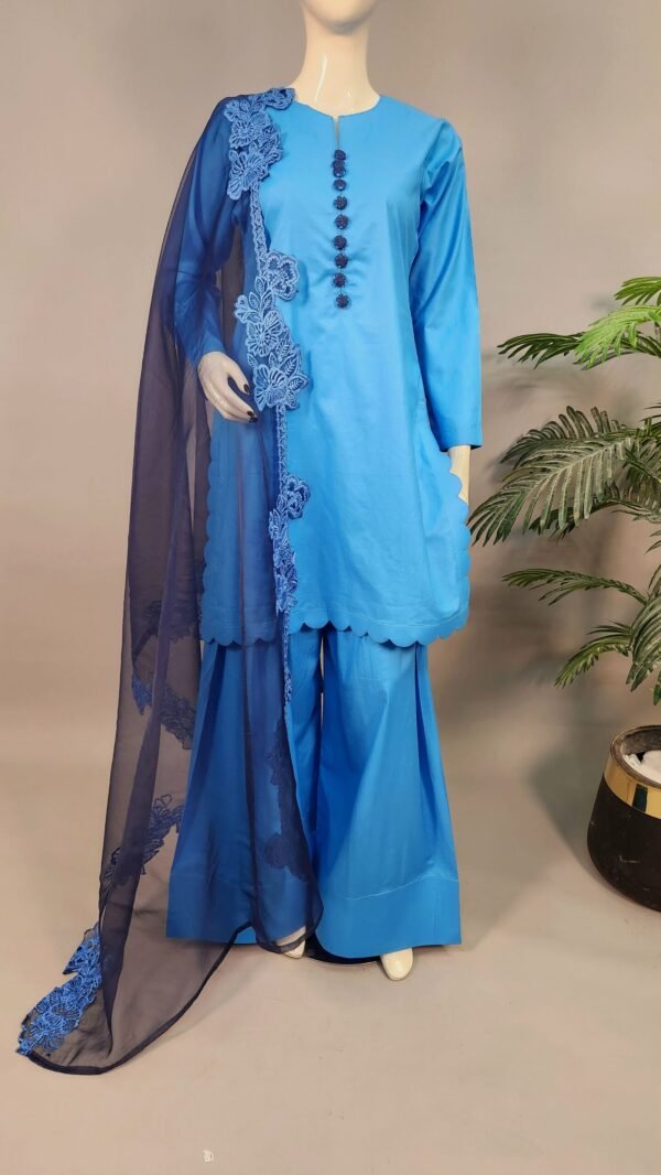 Defected cerulean Ferozi 3pc