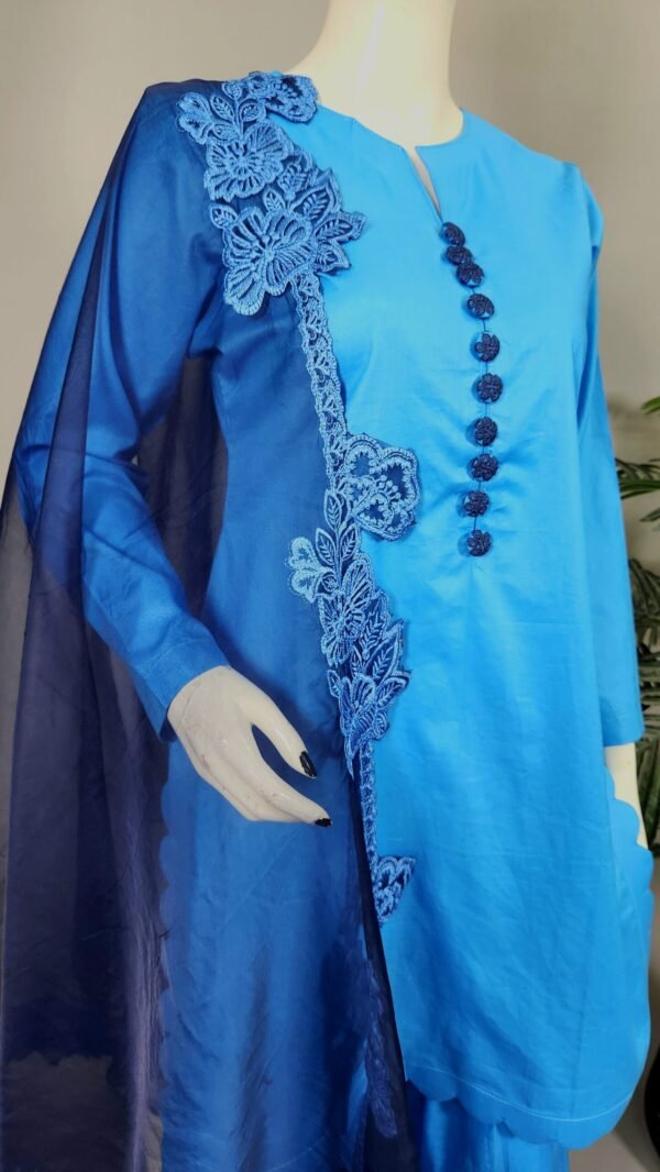 Defected cerulean Ferozi 3pc