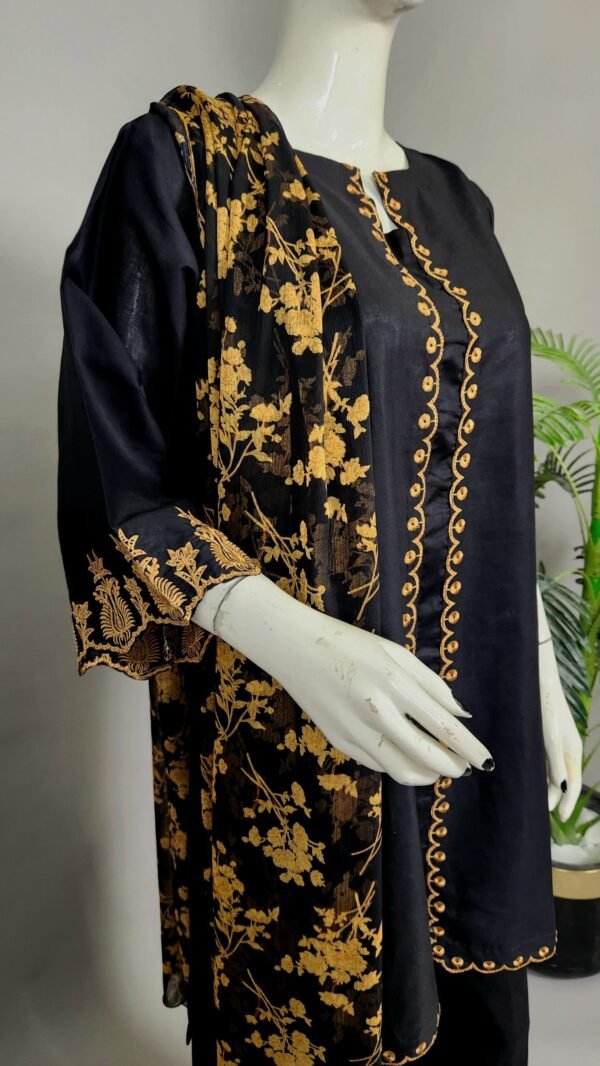 30675 Sale Jet Mus Black Coord Set  3pc