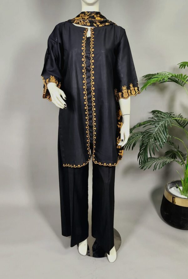 30675 Sale Jet Mus Black Coord Set  3pc