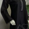 SALE Heart Black Plain Shalwar 2pc