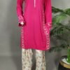 30759 Magenta Pink Emb 2pc