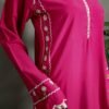 30759 Magenta Pink Emb 2pc