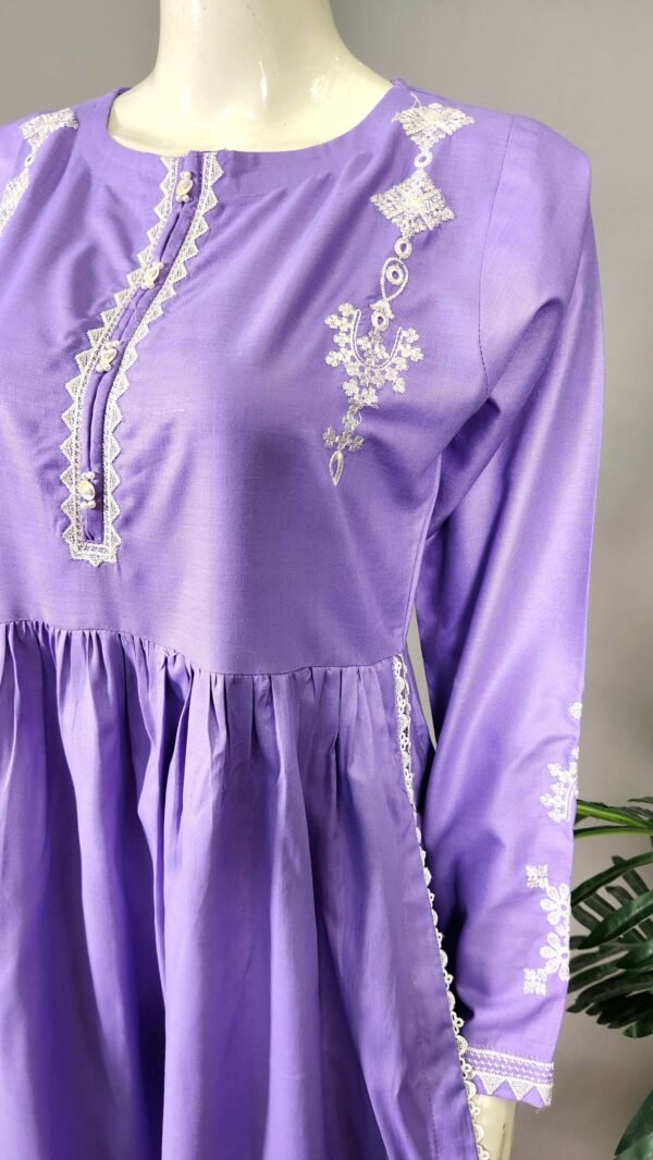 30811 Metal Lilac Frock 2pc