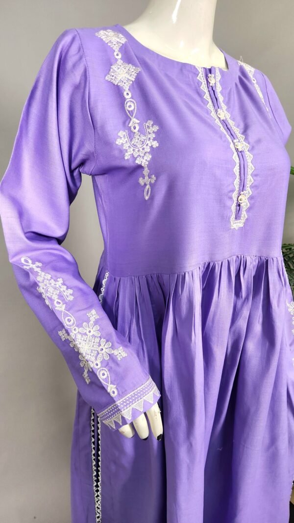30811 Metal Lilac Frock 2pc