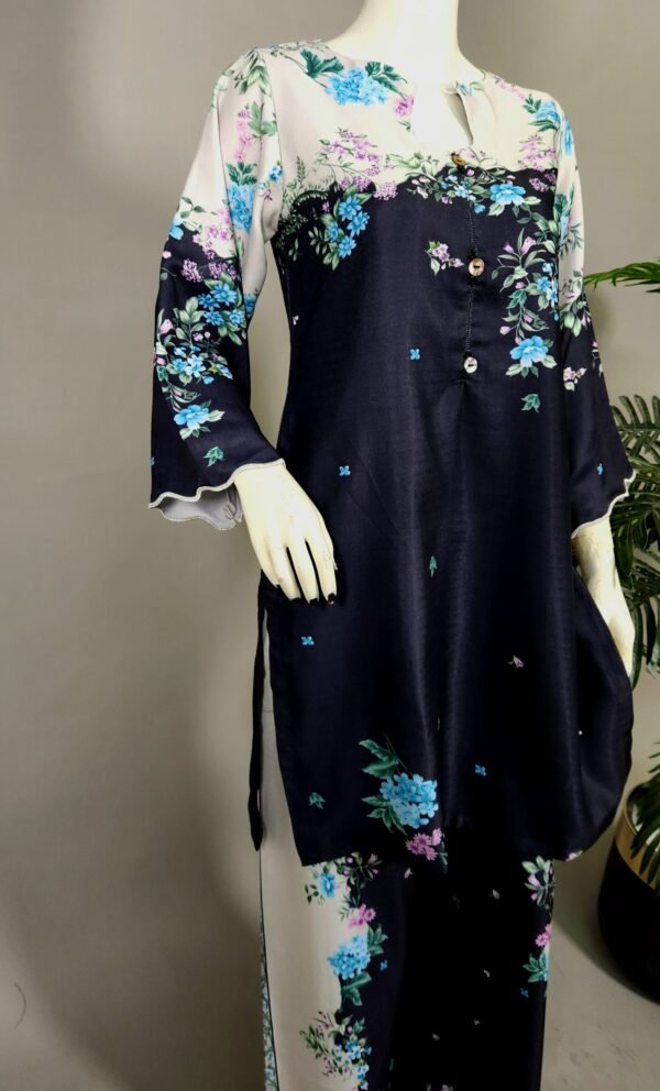 30816  Graphic printed Coord Set