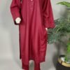 30817 Sangria Mheroon Solid 2pc