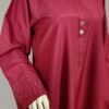 30817 Sangria Mheroon Solid 2pc