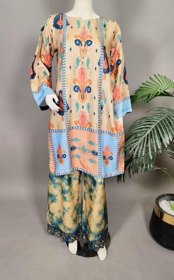 30821 RTR  Butter Printed Marina Coord Setv