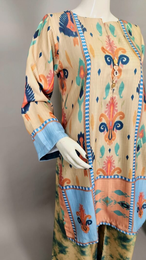 30821 RTR  Butter Printed Marina Coord Setv