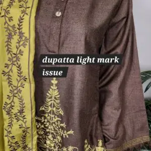 30833 Defected  Espresso Brown Wool 3pc