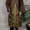 30833 Espresso Brown Wool 2pc