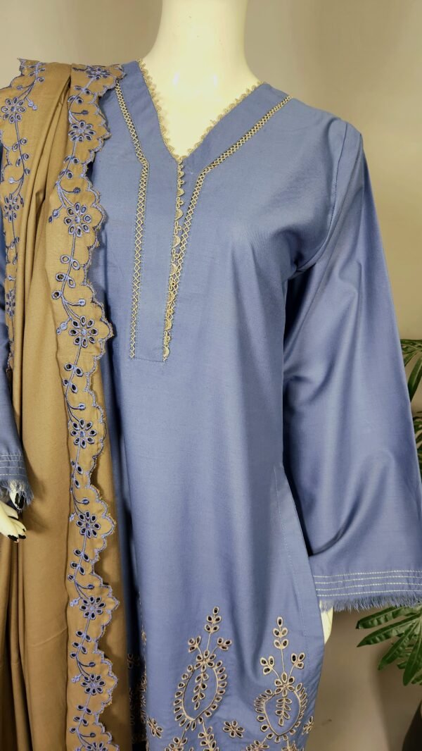 20251210_005718 30834 Air Force Blue Shawl 3pc