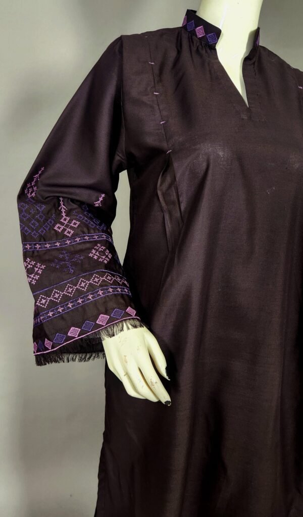 30841 Burning Violet Emb 2pc