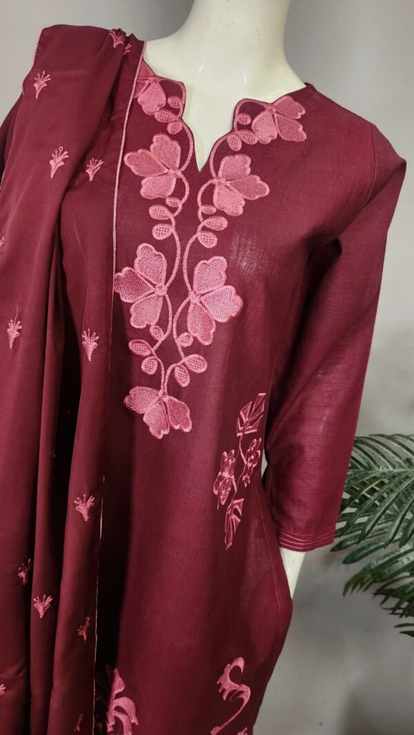 30854 Tofmron Khaddar 3pc