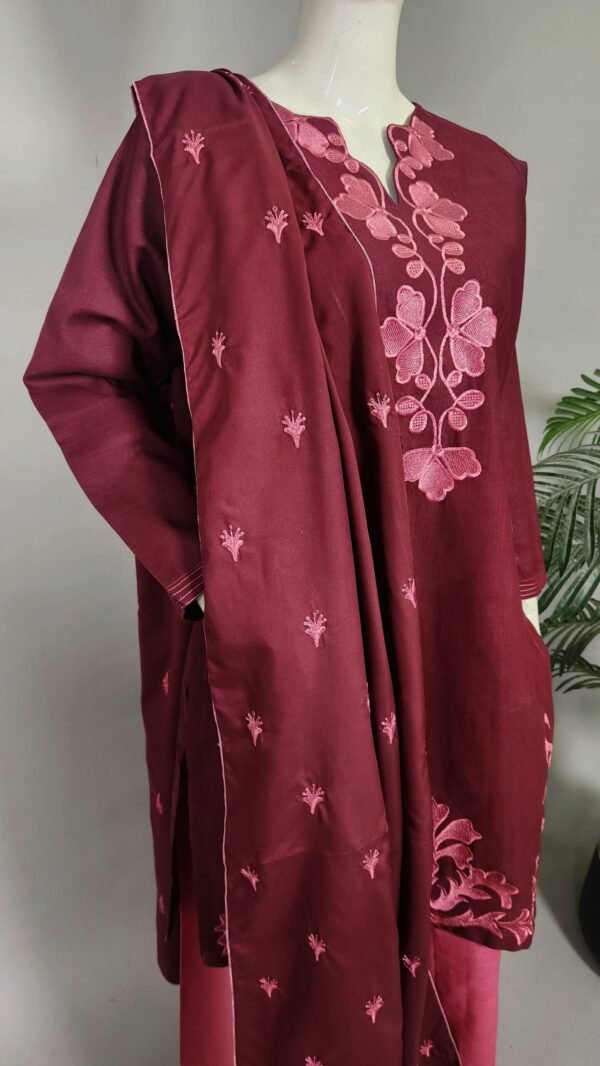 30854 Tofmron Khaddar 3pc