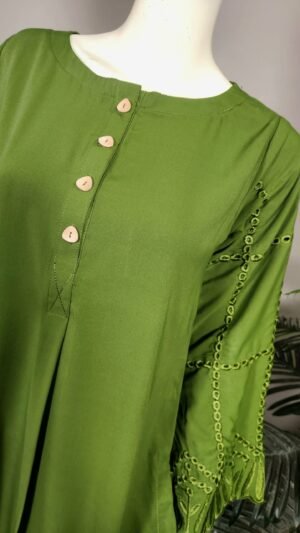 30859  RTR Leafly Green Crepe 2pc