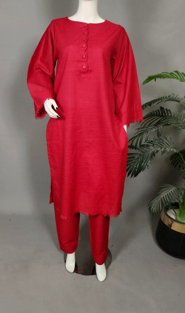 30860 RTR Redly  Khaddar solid coord 2pc