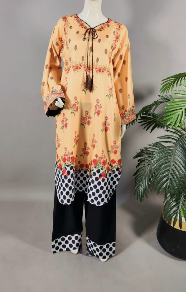 30870 RTR Yellow Kaftan Style 2pc