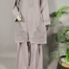 30876 Soft Gray patch Solid 2pc