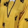 30893 Golden Yellow Allover Emb 2pc