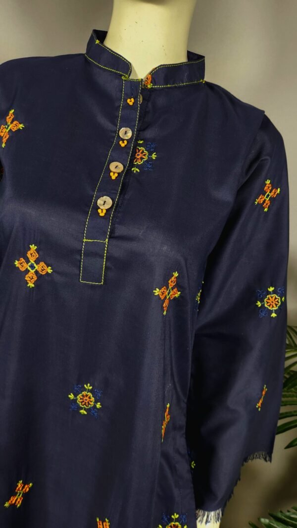 30903 French Navy Coord Set 2pc