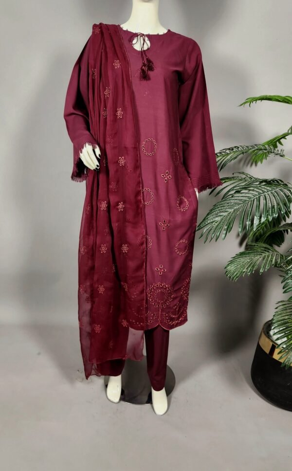 30905 Athletic Maroon 3pc