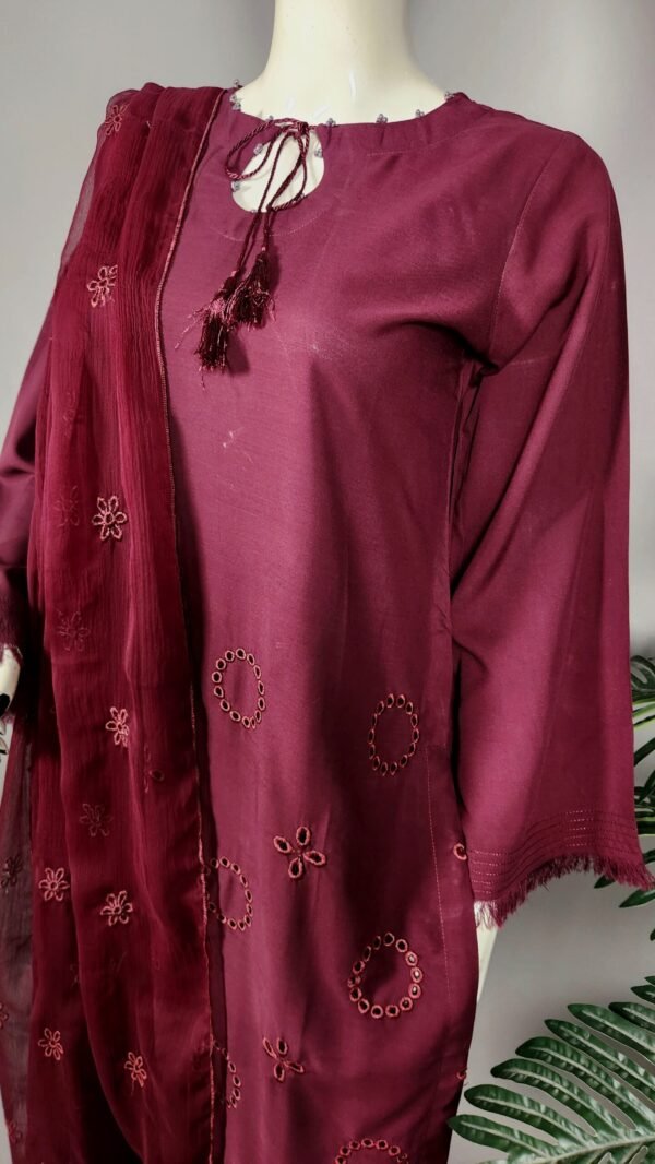 30905 Athletic Maroon 3pc